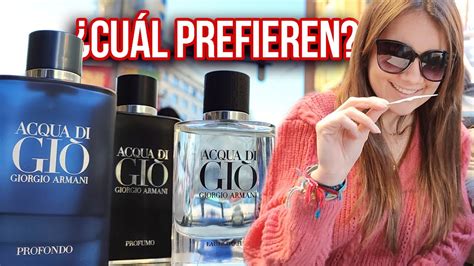 acqua di gio profumo vs azul